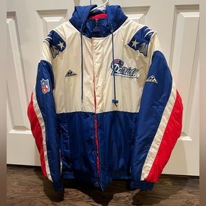 Vintage Apex Pro Line New England Patriots Jacket size Large